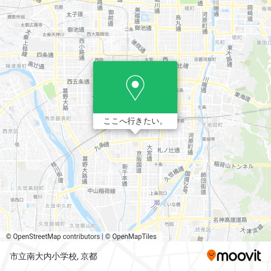 市立南大内小学校地図