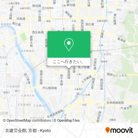 京建労会館地図