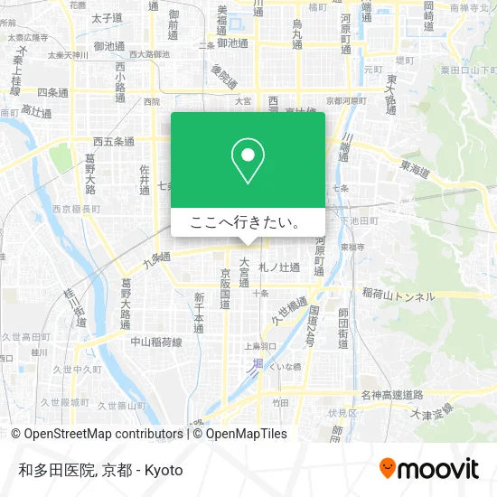 和多田医院地図