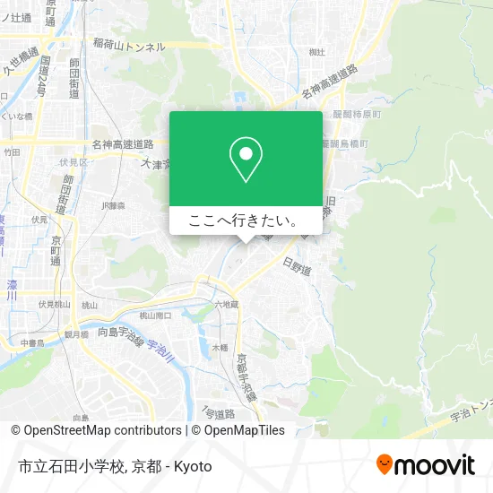 市立石田小学校地図