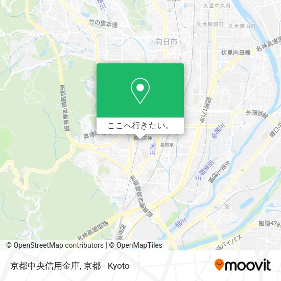 京都中央信用金庫地図