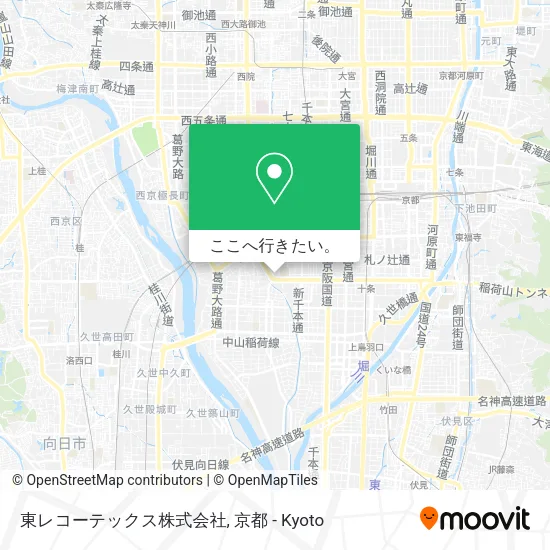 東レコーテックス株式会社地図