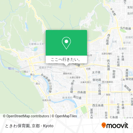ときわ保育園地図