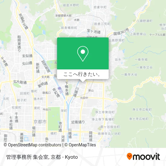 管理事務所 集会室地図