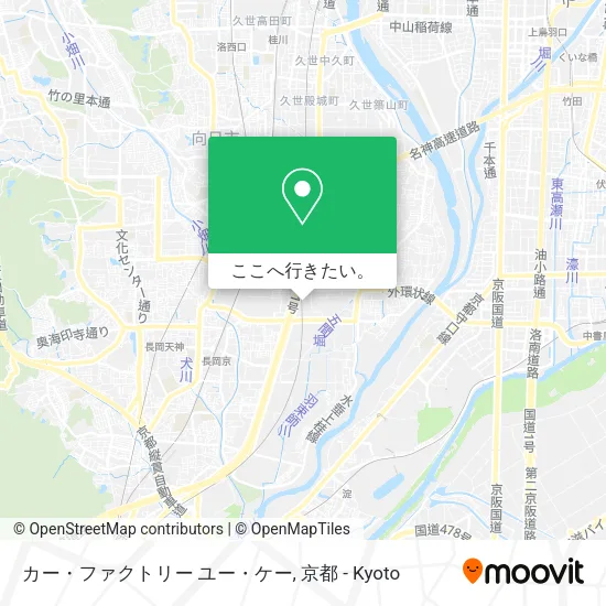 カー・ファクトリー ユー・ケー地図