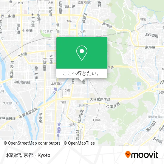 和顔館地図