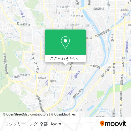 フジクリーニング地図
