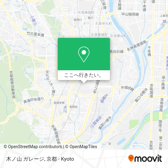 木ノ山 ガレージ地図