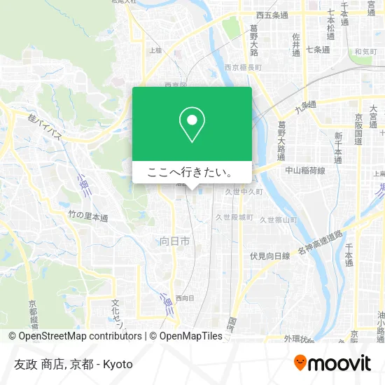 友政 商店地図