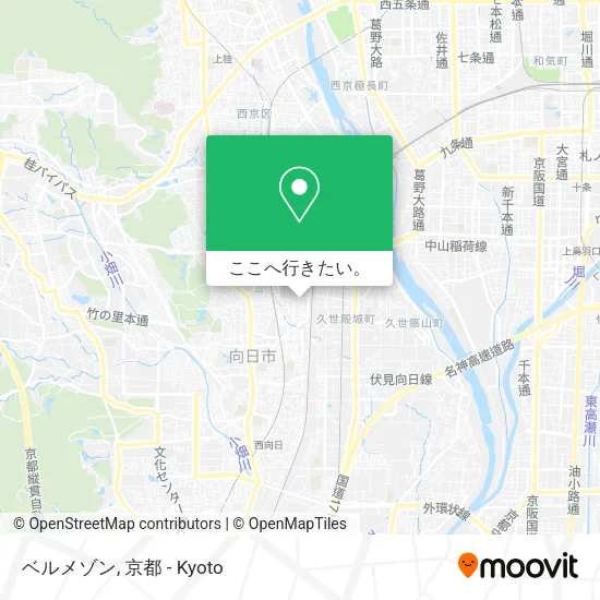 ベルメゾン地図