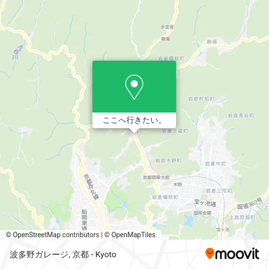 波多野ガレージ地図