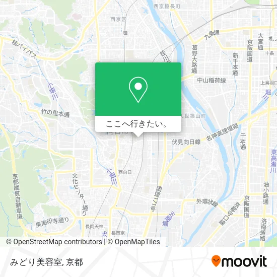 みどり美容室地図