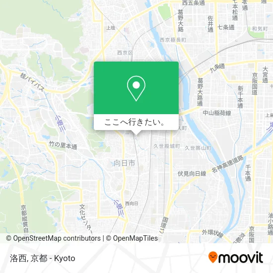 洛西地図