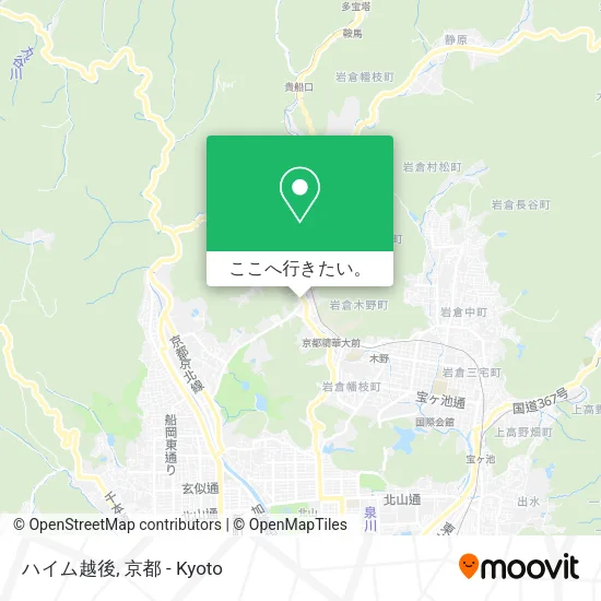 ハイム越後地図
