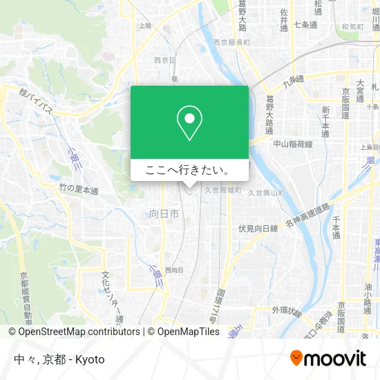 中々地図