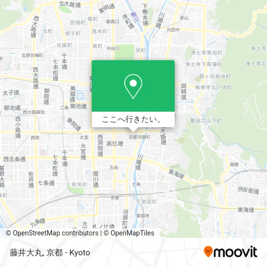 藤井大丸地図