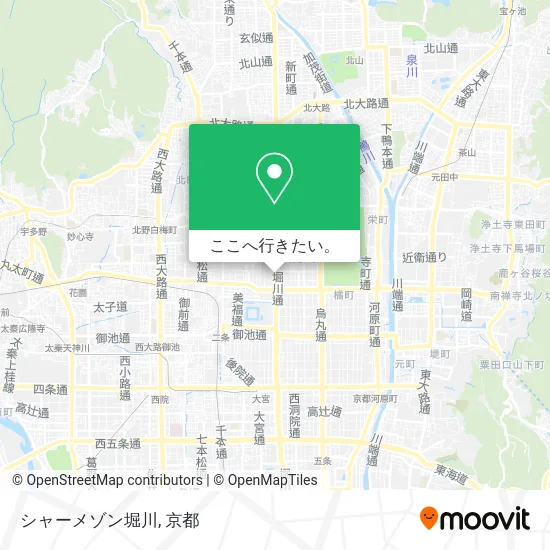 シャーメゾン堀川地図