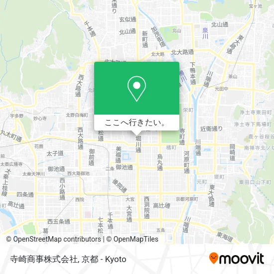 寺崎商事株式会社地図