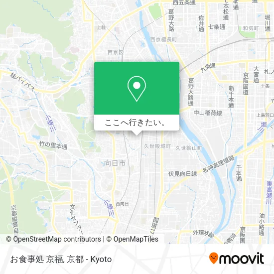 お食事処 京福地図