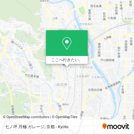 七ノ坪 月極 ガレージ地図