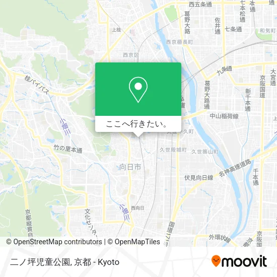 二ノ坪児童公園地図