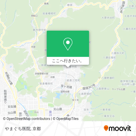 やまぐち医院地図