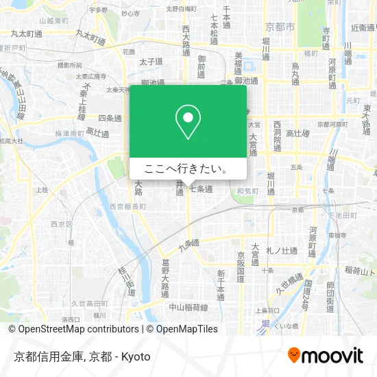 京都信用金庫地図