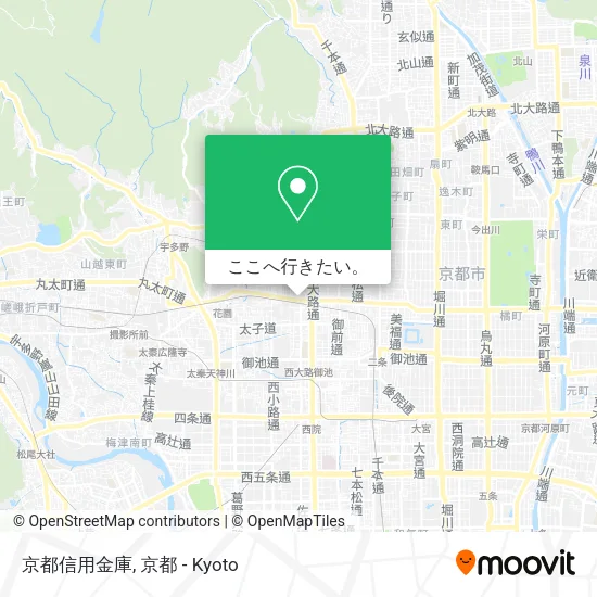 京都信用金庫地図