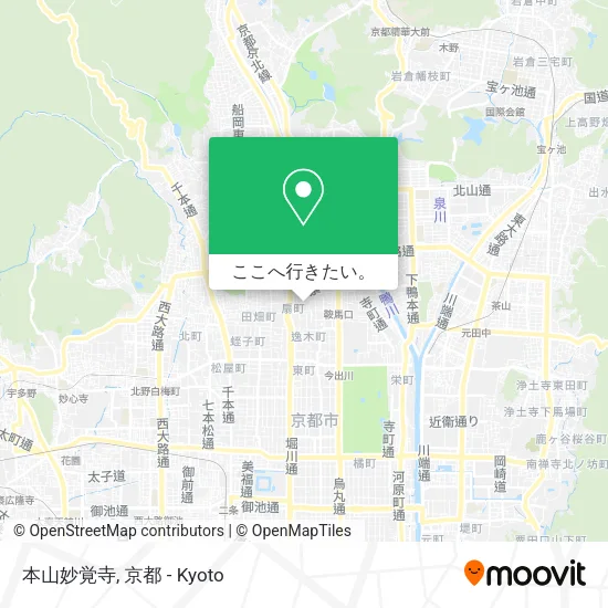 本山妙覚寺地図