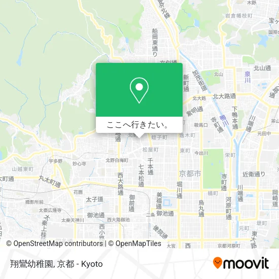 翔鸞幼稚園地図