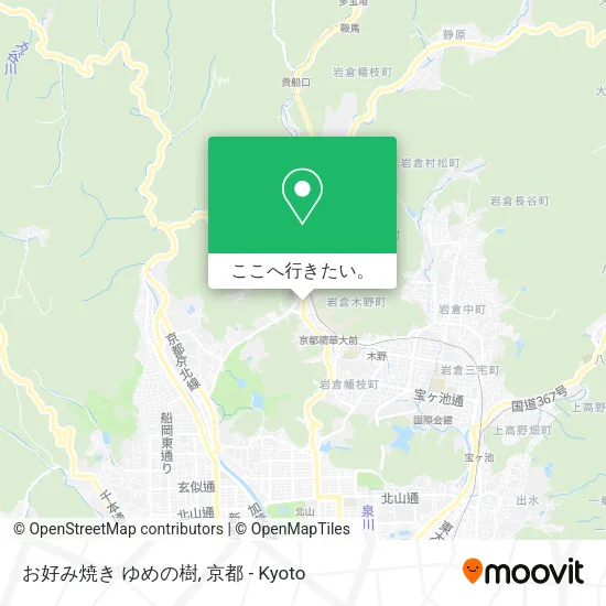 お好み焼き ゆめの樹地図