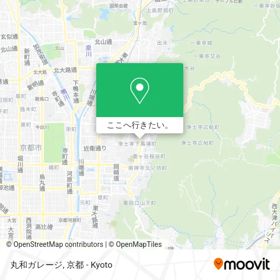 丸和ガレージ地図