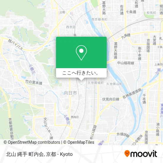 北山 縄手 町内会地図