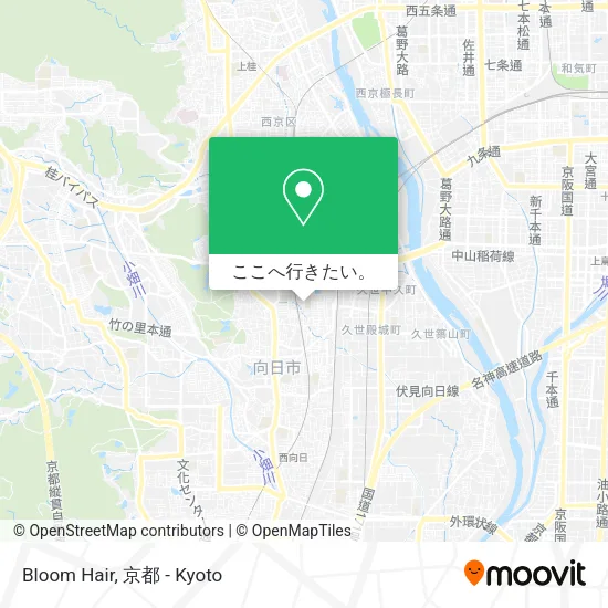 Bloom Hair地図