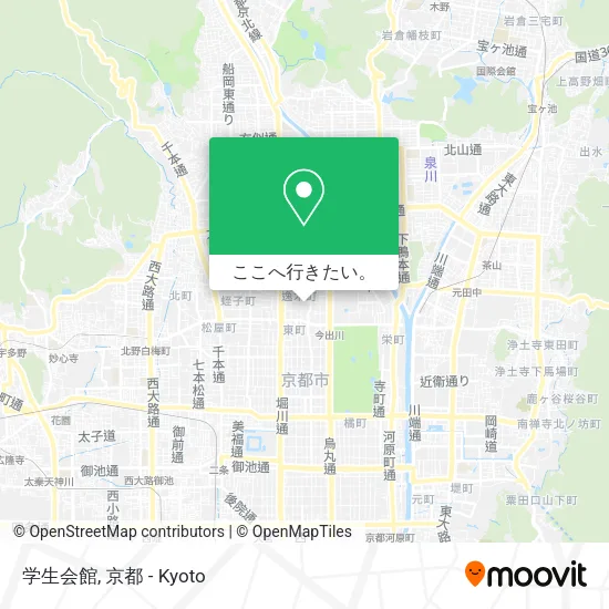 学生会館地図