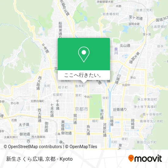 新生さくら広場地図