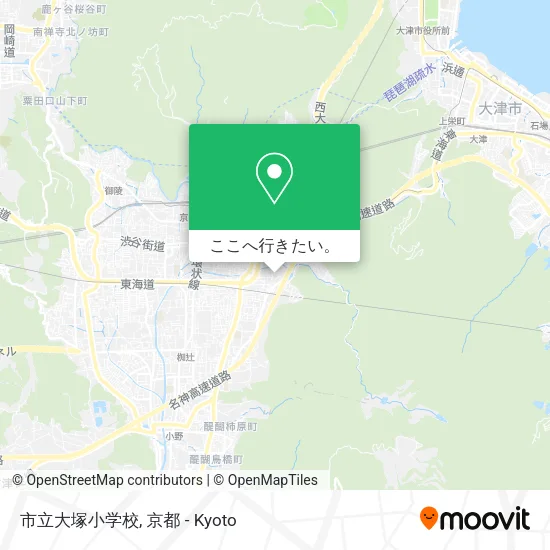 市立大塚小学校地図