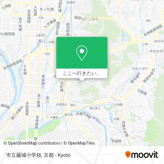 市立藤城小学校地図