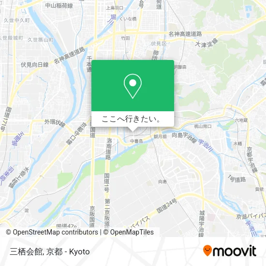 三栖会館地図