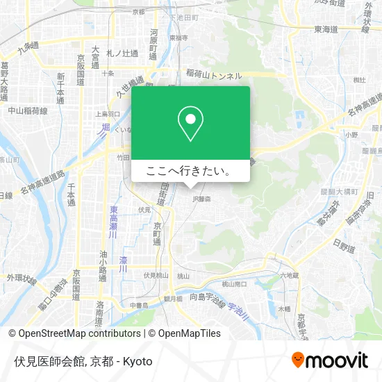 伏見医師会館地図