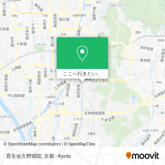 育生会久野病院地図