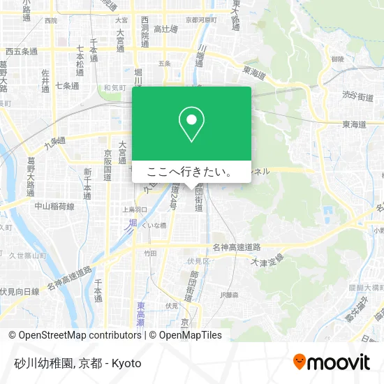 砂川幼稚園地図