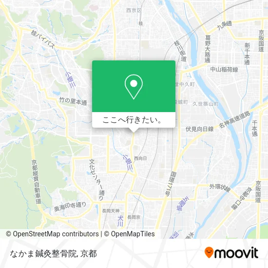 なかま鍼灸整骨院地図