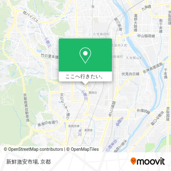 新鮮激安市場地図