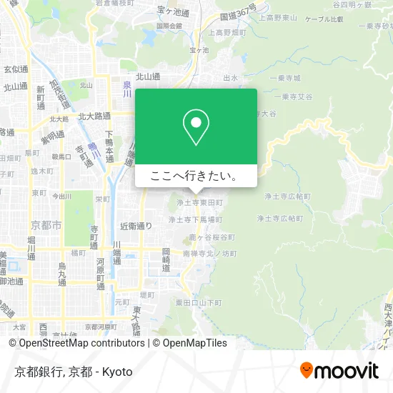 京都銀行地図
