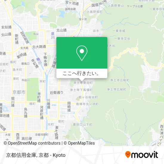 京都信用金庫地図