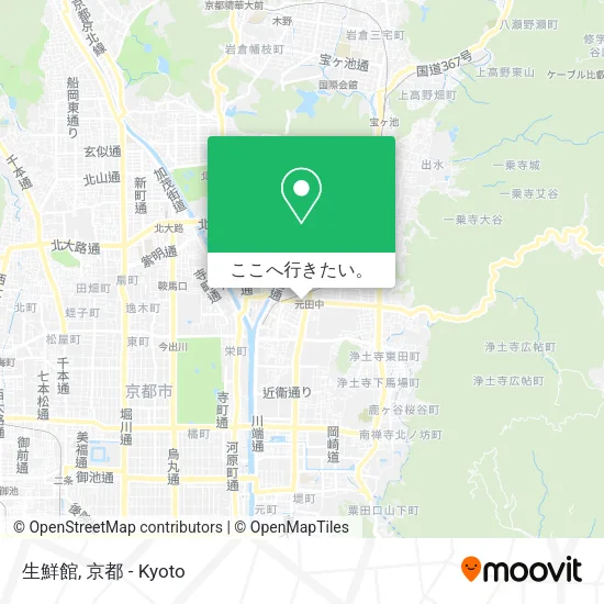 生鮮館地図