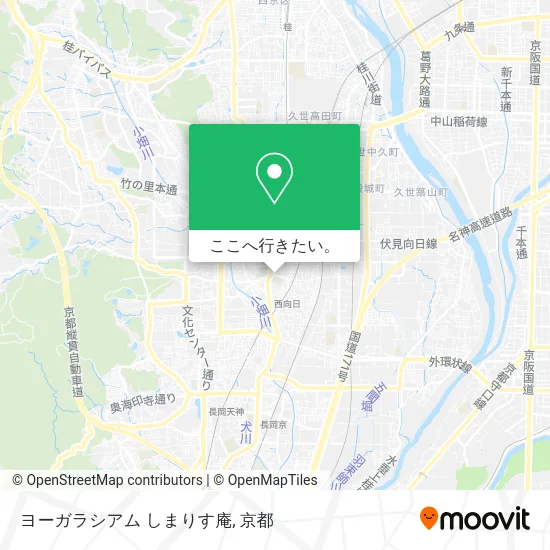 ヨーガラシアム しまりす庵地図