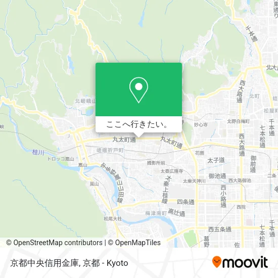 京都中央信用金庫地図