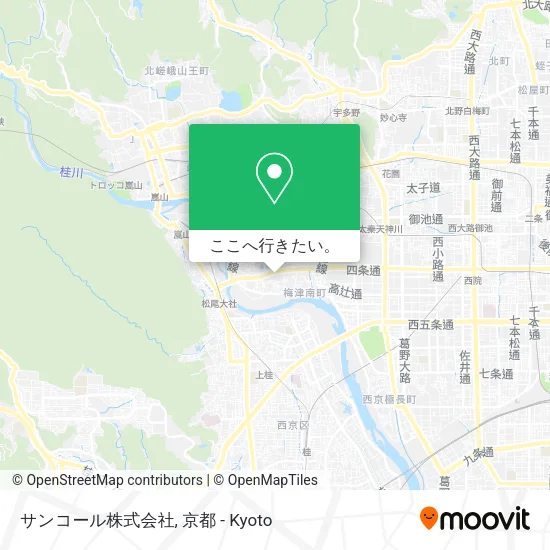 サンコール株式会社地図